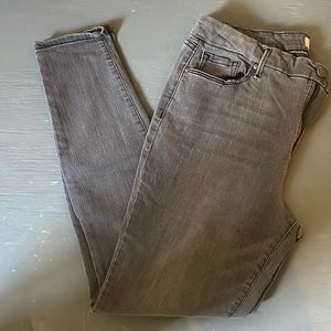 Jessica Simpson Grey High Rise Skinny Jeans